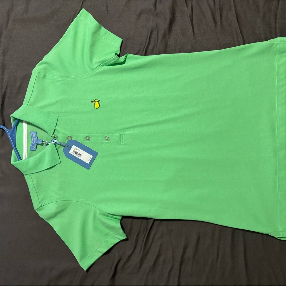 Masters Green Short Sleeve Polo Tee